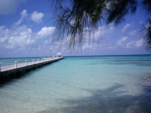 Postcard view at Rum Point