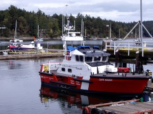 The Coast Guard is stationed at Ganges.