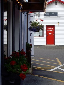 The Canadian Coast Guard has a presence around the harbor. 