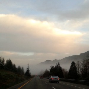 2016-02 Driving into sunrise