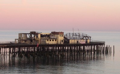 England 2012 Hastings pier dusk2-crop